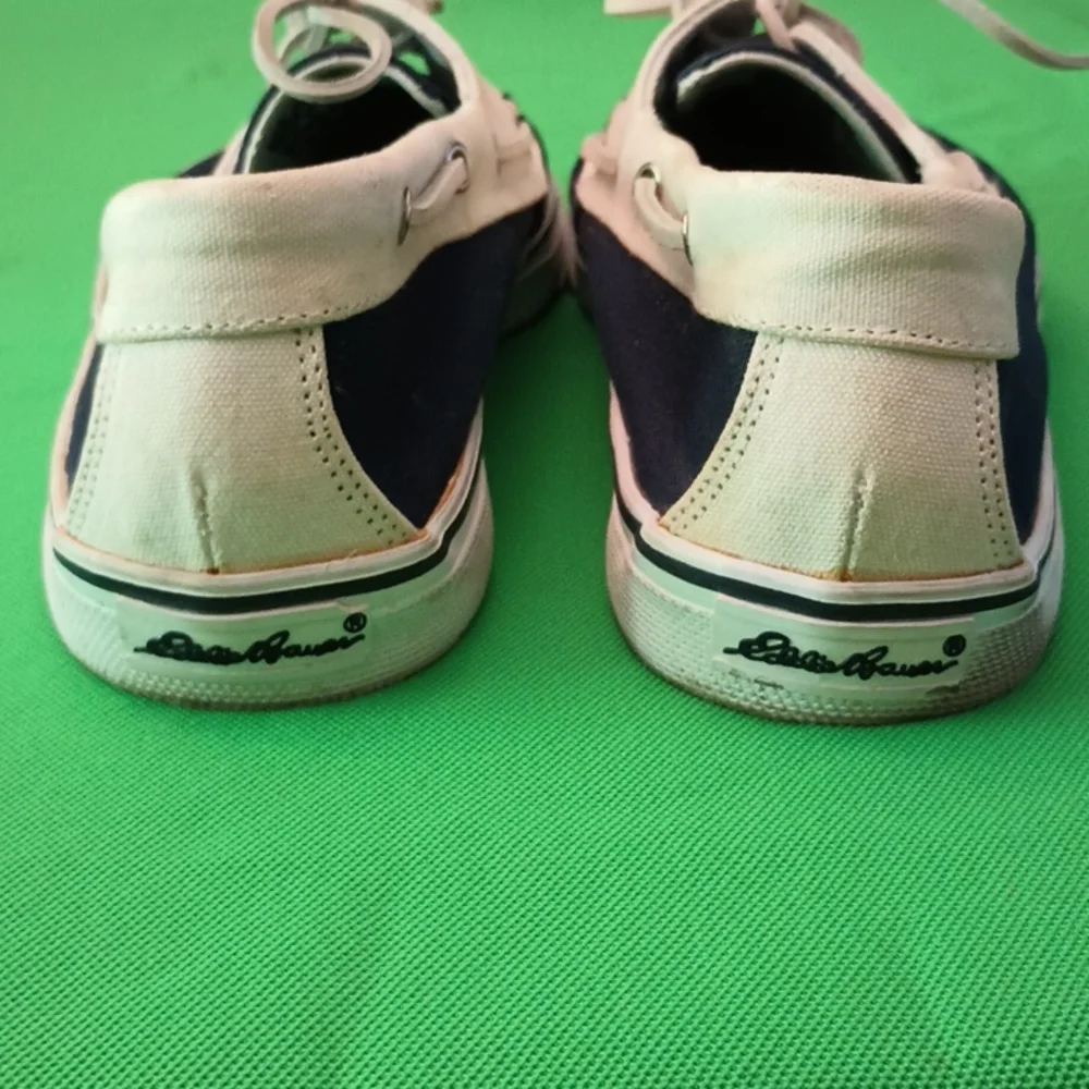 Men size 14 vintage Eddie Bauer boat shoes